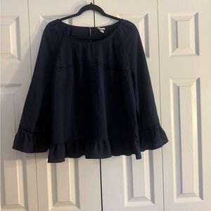Target Dark Blue Women's Blouse